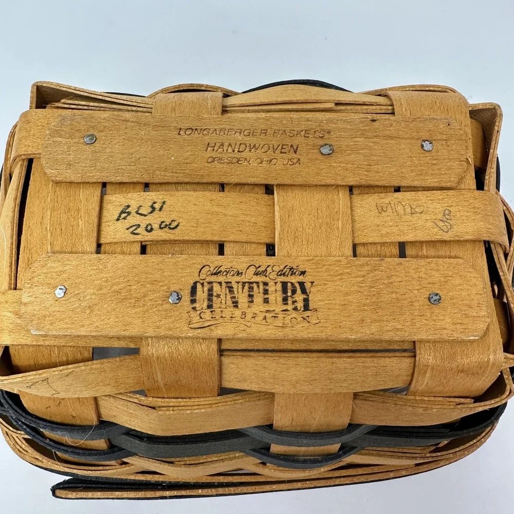 Vintage Longaberger Century Celebration Collectors‎ Club Basket Protector USA